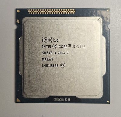 CPU Processor Intel Core i5-3470 SR0T8 4-Core 3.2GHz LGA1155!