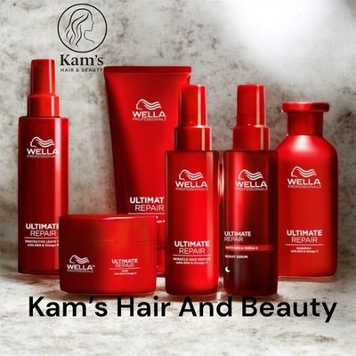 Wella Ultimate Repair Shampoo, Conditioner und Behandlung -250ml-1000ml
