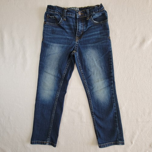Lot Of 3 Pairs Cat & Jack Jeans Kids Size 7 - Picture 8 of 10