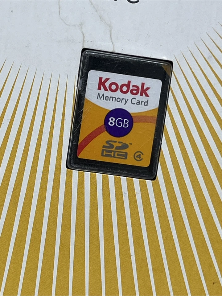Kodak 8gb Secure Digital SDHC memory card storage 8 gb Class 4 retail pack - Image 3 of 3