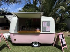 Pink & White Towable Concession Trailer, MPN 4TE9654