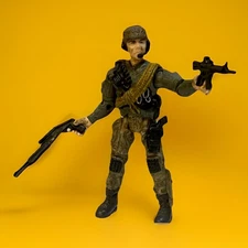 Rare Retro Corps Commando Force  "EAGLE" Action Figure with Accessory weapons