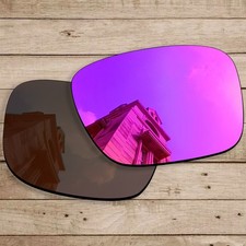 hdhut Polarized Replacement Lenses for-Oakley Holbrook Sunglasses Plasma Purple