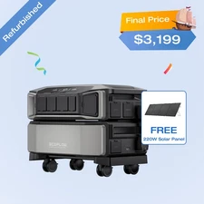 EcoFlow DELTA Pro Ultra 6kWh Power Station LiFePO4 Battery Certified Refurbished