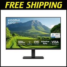 22" Full HD Monitor - Adaptive Sync, HDMI/VGA Compatible