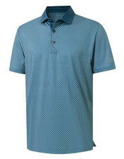 Golf Shirts for Men Print Patterns Collared Moisture Wicking Lightweight Mens...