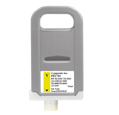 PFI-710 Yellow Ink Cartridge Fit Canon iPF TX- 2000 TX-3000 TX-3100 TX-3200