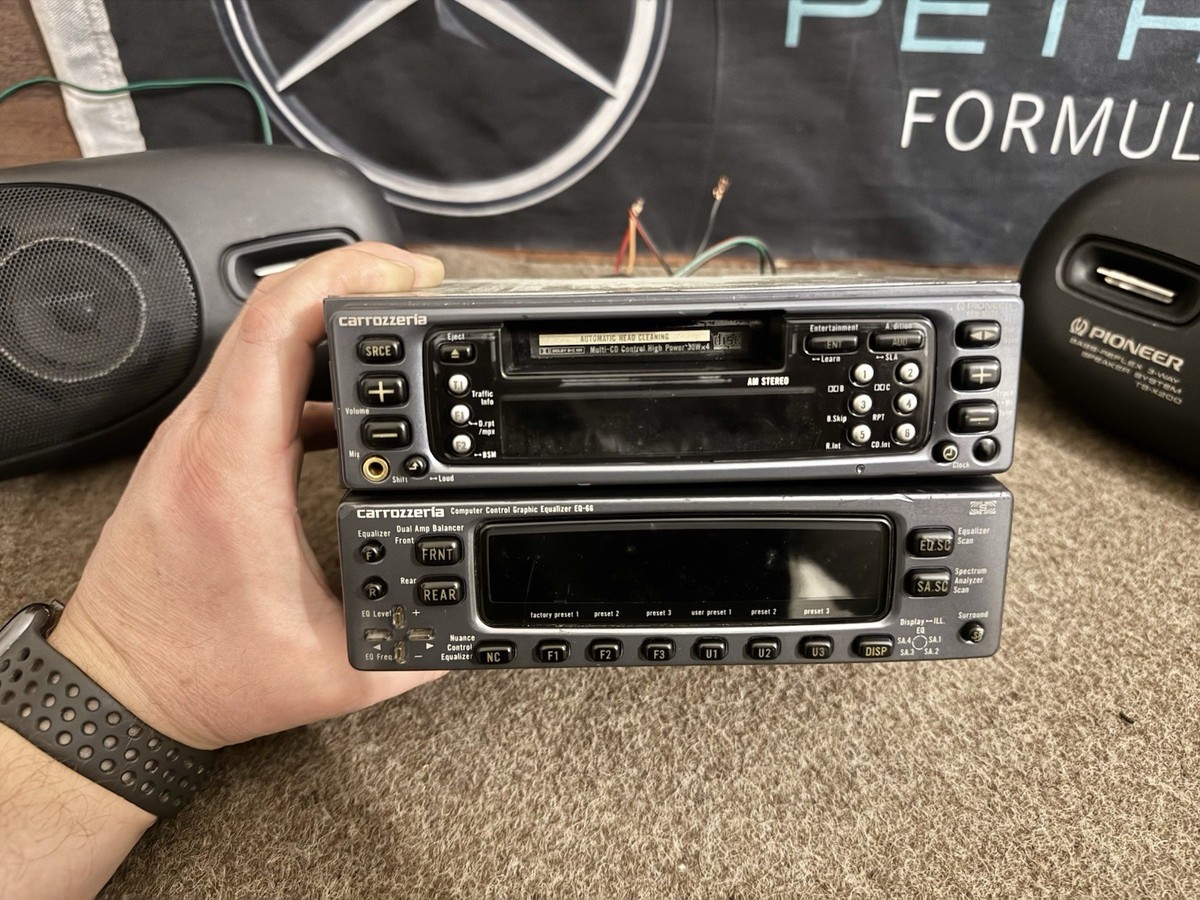 PIONEER CARROZZERIA KEH-M636 & EQ-66 Car Radio Cassette Graphic
