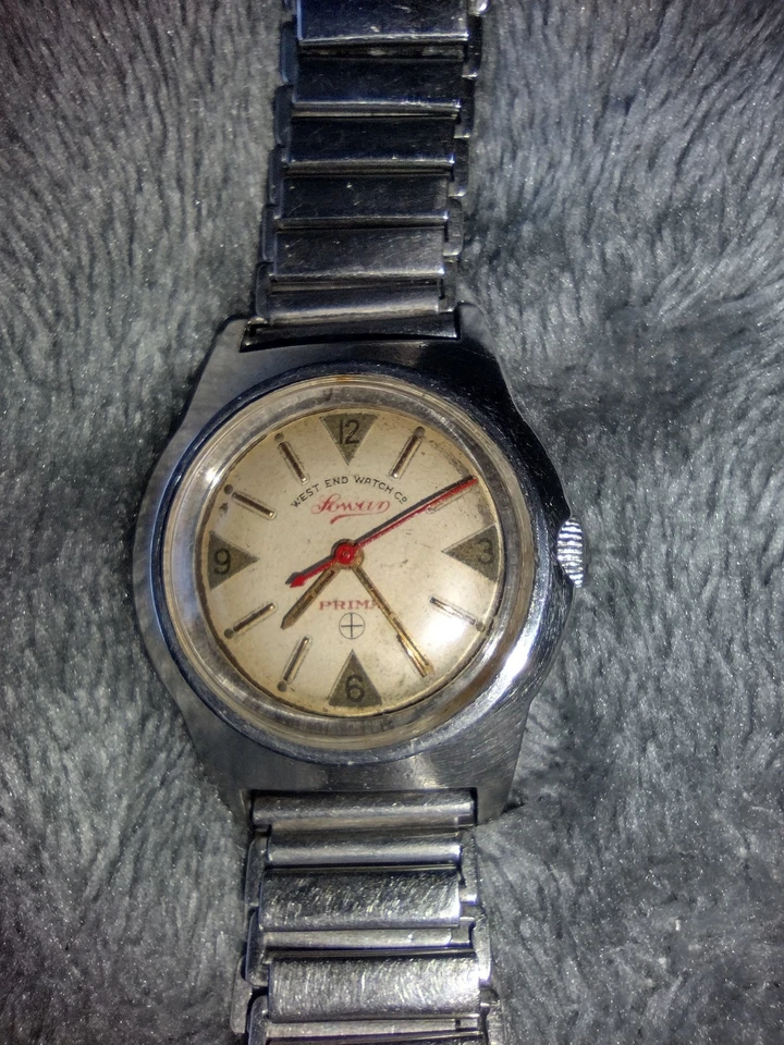 Vintage West End Watch Co Sowar Prima Manual Winding Swiss Men's Watch - Image 4 of 4