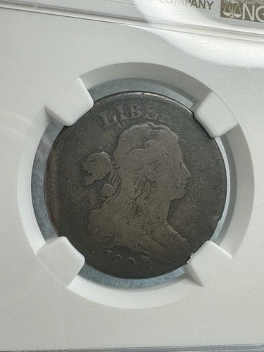 1807/6 DRAPED BUST LARGE CENT NGC-Good Details