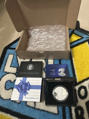 2026-P  American Silver Eagle Proof Congratulations Coin Set w/  Box & COA