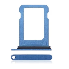New Single SIM Card Tray Holder Replacement Part for iPhone 13 BLUE