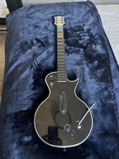 XBOX 360 Wireless Gibson Les Paul Guitar Hero Controller Red Octane Works Great