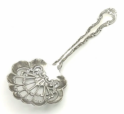 1897 GORHAM ''STRASBOURG'' 925 STERLING SILVER BON BON SPOON