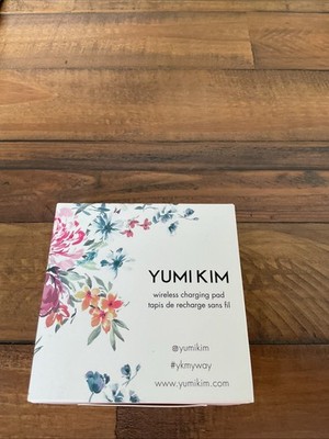 Yumi Kim Wireless Charging Pad Phone Micro USB Cord Pink Coral Floral Designs