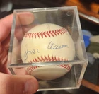 Hank Aaron signed baseball with Certificate of Authenticity