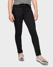 The Children's Place Super Skinny Black Dark Denim Size 12 Girls Stretch Pants