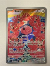 Flamigo 227/193 Illustrazione Rara Carta Pokemon Paldea Evoluta 2023 Full Art NM+