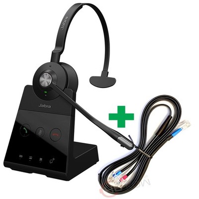 AGFEO Headset Engage 65 Mono mit DHSG-Kabel für ST 31 40 42 45 53 56 und IP
