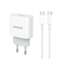 Dudao PD 20W USB-C WandladegerÄT FÜR Iphone 12 13 14 MIT Kabel