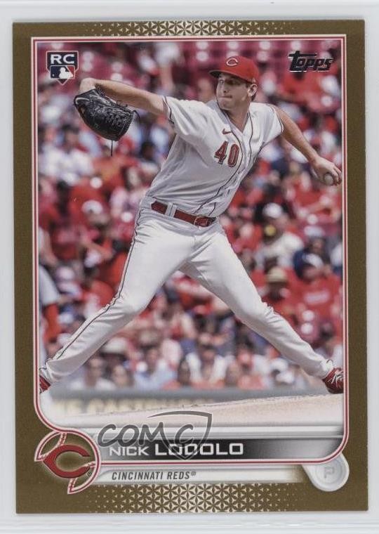 2022 Topps Update Gold 1353/2022 Nick Lodolo #US298 Rookie RC 0nr3