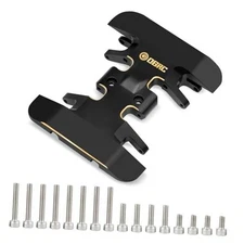 OGRC 32g Brass Skid Plate Heavy Counterweight Center Gearbox Mount for Axial 