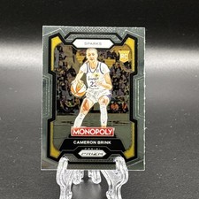 2024 Prizm Monopoly WNBA Cameron Brink Rookie Card A03116 