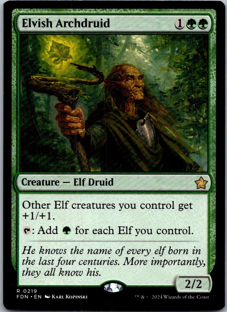 Elvish Archdruid R JMP #391 LP MTG Magic
