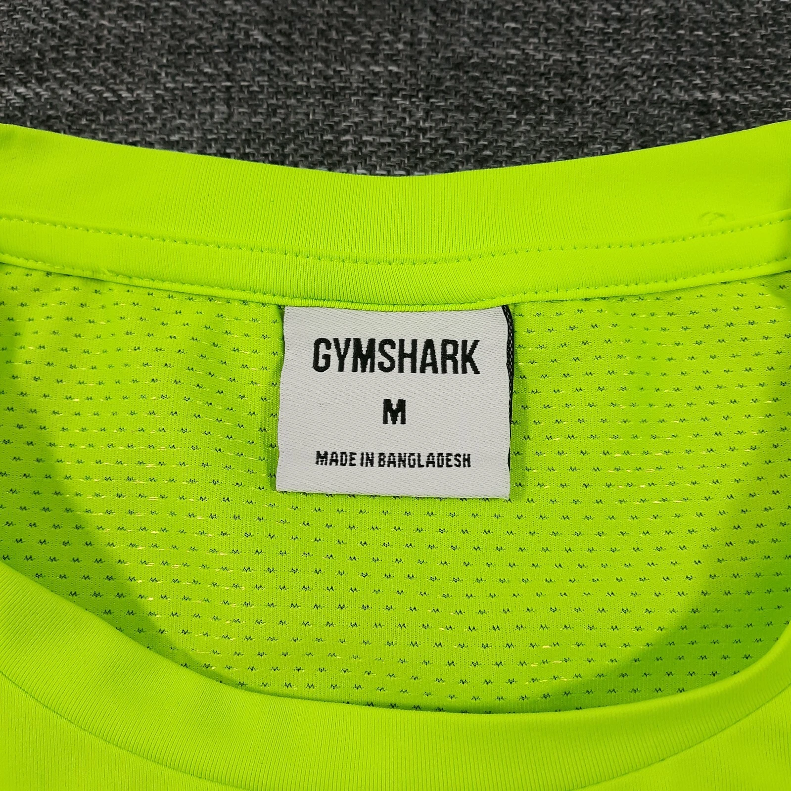 gymshark workout performance activewear shirt