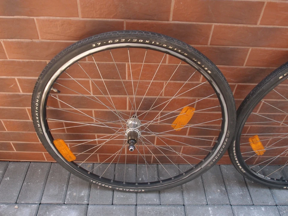 road bike wheel set 700C Rigida France Shimano Deore LX FH-M550 HB-M550 - Image 2 of 4