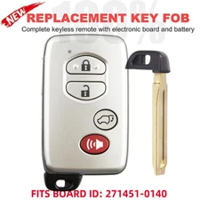 Smart Remote Key For Toyota Highlander 2008-2013 Board 0140 89904-48110 HYQ14AAB