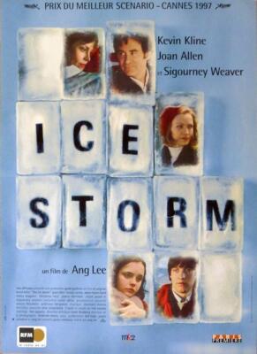 DER EISSTURM - ANG LEE / KLINE / ALLEN / WEAVER - ORIGINAL FRANZÖSISCHES FILM...