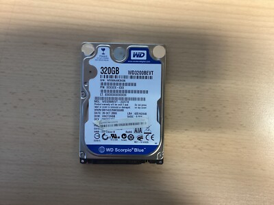 Western Digital Scorpio Blue 320GB,Intern,5400RPM (WD3200BEVT) HDD (Hard Disk...