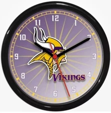 Minnesota Vikings NFL Football Wall Clock 0724