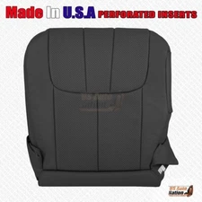 2003 - 2006 Fits Infiniti G35 Sedan Driver Bottom Perforated Leather Cover Black