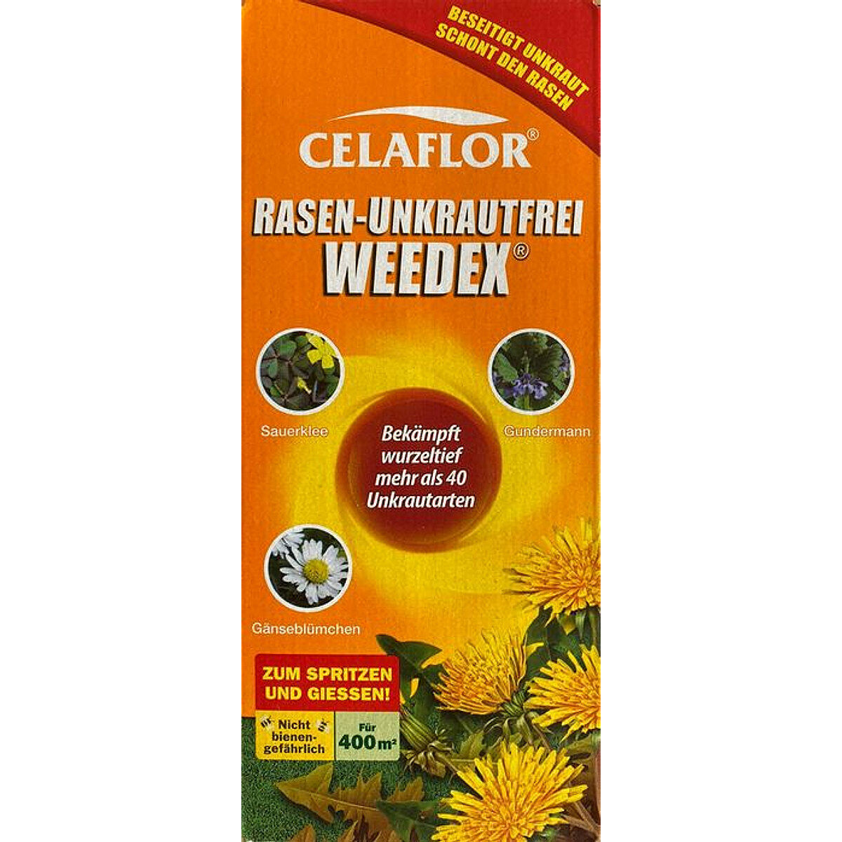 Celaflor Rasen-Unkrautfrei WEEDEX 400ml für 400qm - 3579