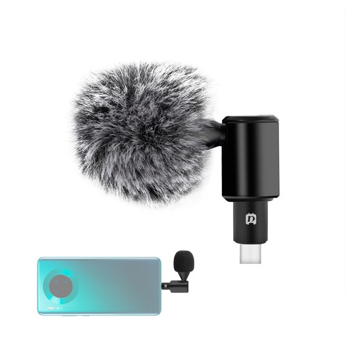 Kondensatormikrofon Telefonmikrofon Plug & Play für Handy USB Typ C - Bild 6 von 11