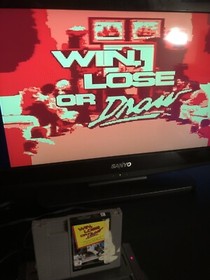 🔥Win, Lose or Draw-Nintendo 1990-TESTED/WORKS-NES Game W/ Protective Case🔥