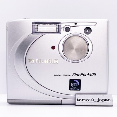 【美品】FUJIFILM FinePix 4500 箱付き デジタルカメラ FUJIFILM Fuji FinePix 4500 Digital Compact Camera Tested and