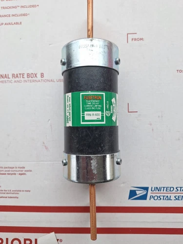Buss Fusetron FRN-R-600 600A Fuse TIME DELAY RK5 NEW OLD STOCK