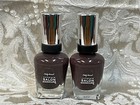 Sally Hansen COMPLETE MANICURE NAIL POLISH SET BITTERSWEET (DEEP PURPLE BROWN)