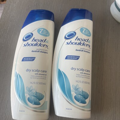 2 HEAD SHOULDERS SHAMP DRY SCALP Care 14.2 Oz