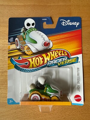 2023 Hot Wheels Racer Verse Disney Jack Skellington - Nightmare before Christmas