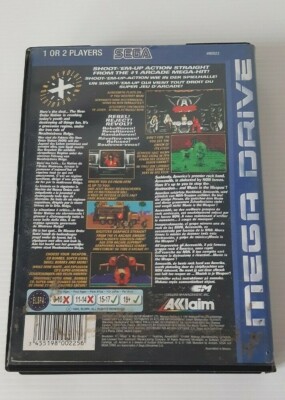 Jeu Sega Megadrive Revolution X - Complet Avec Boîte Et Notice - Très Bon état