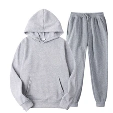 MEN HOODED PULLOVER SET  SWEETSHIRT SET PANT JACKET SWEETSUIT(A27) HIGH QUALITY