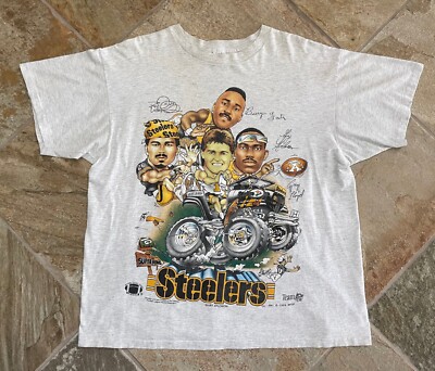 Vintage Pittsburgh Steelers Shirt Football Tshirt AN45251