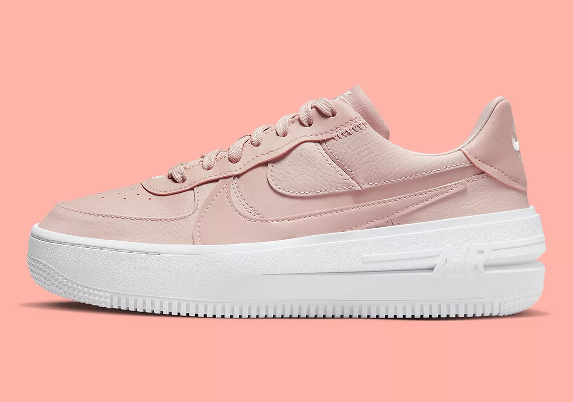 Nike Air Force 1 PLT.AF.ORM Pink Oxford Rose DJ9946-602 12 Women's 