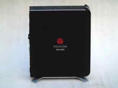 POLYCOM HDX8000 VIDEO CONFERENCING SYSTEM PROCESSING UNIT HD PAL VCR DVD CAMERA