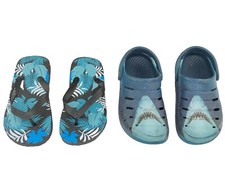 Rugged Shark Shark Week Clog Shoes & Greenbri...