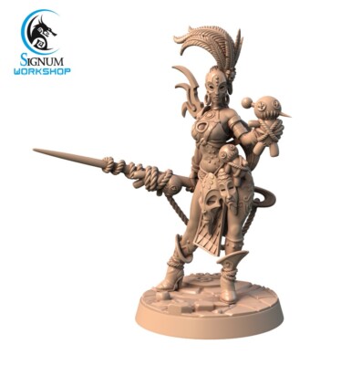 Alem die Zauberin der Fäden, Signum Workshop Human Sorceress